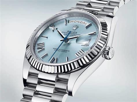 rolex day date oyster perpetual silver face|rolex day date chart.